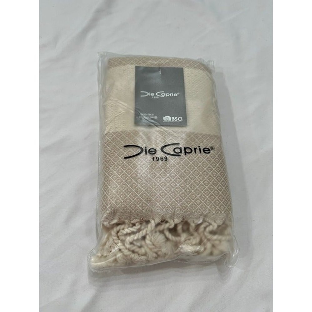 Die Caprie Turkish Hand Towel 2 Pcs, Cream